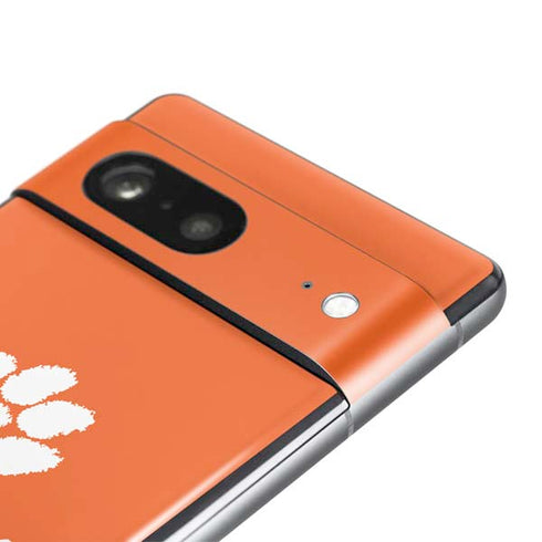 Clemson University Tigers Est 1889 Orange Pixel Skins